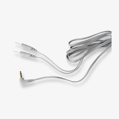 一拖二插口式電極線，理療電極線